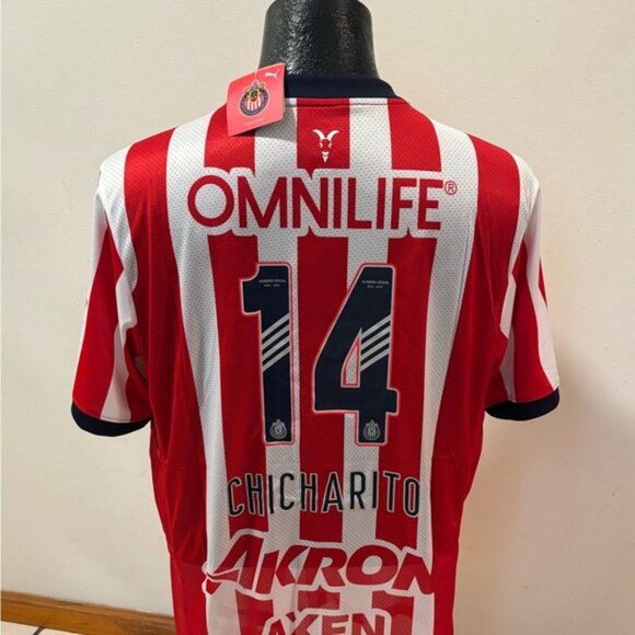 Chivas de Gualajara Javier Hernández ( Chicharito )  # 10 Jersey , Unisex - Picture 10 of 10